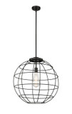 Pendants Metal Shade by Innovations ( 405 | 221-1S-BK-CE-22-BK Essex ) 