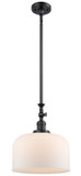 Pendants Glass Down by Innovations ( 405 | 206-BK-G71-L-LED Franklin Restoration ) 