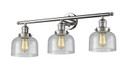 Bathroom Fixtures Three Lights by Innovations ( 405 | 205-PN-G74 Franklin Restoration ) 