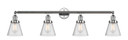 Bathroom Fixtures Four Lights by Innovations ( 405 | 215-PC-G64-LED Franklin Restoration ) 