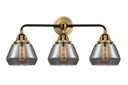 Bathroom Fixtures Three Lights by Innovations ( 405 | 288-3W-BAB-G173-LED Nouveau 2 ) 