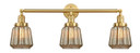 Bathroom Fixtures Three Lights by Innovations ( 405 | 205-SG-G146 Franklin Restoration ) 