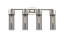 Bathroom Fixtures Four Lights by Innovations ( 405 | 428-4W-PN-G428-12SM Downtown Urban ) 