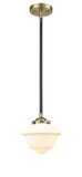 Mini Pendants Glass Down by Innovations ( 405 | 284-1S-BAB-G531-LED Nouveau ) 