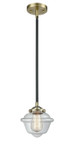 Mini Pendants Glass Down by Innovations ( 405 | 284-1S-BAB-G532 Nouveau ) 