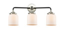 Bathroom Fixtures Three Lights by Innovations ( 405 | 284-3W-BPN-G51-LED Nouveau ) 