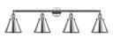 Bathroom Fixtures Four Lights by Innovations ( 405 | 215-PC-M13-PC-LED Franklin Restoration ) 
