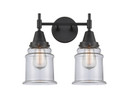 Bathroom Fixtures Two Lights by Innovations ( 405 | 447-2W-BK-G182-LED Caden ) 