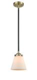Mini Pendants Glass Down by Innovations ( 405 | 284-1S-BAB-G61-LED Nouveau ) 