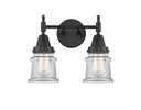 Bathroom Fixtures Two Lights by Innovations ( 405 | 447-2W-BK-G182S-LED Caden ) 