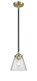 Mini Pendants Glass Down by Innovations ( 405 | 284-1S-BAB-G62-LED Nouveau ) 