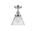 Semi-Flush Mts. Directional by Innovations ( 405 | 447-1C-PC-G42 Caden ) 