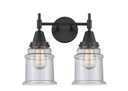 Bathroom Fixtures Two Lights by Innovations ( 405 | 447-2W-BK-G184-LED Caden ) 