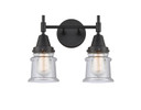 Bathroom Fixtures Two Lights by Innovations ( 405 | 447-2W-BK-G184S-LED Caden ) 