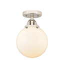 Semi-Flush Mts. Glass Down by Innovations ( 405 | 288-1C-PN-G201-8 Nouveau 2 ) 