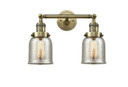 Bathroom Fixtures Two Lights by Innovations ( 405 | 208-AB-G58 Franklin Restoration ) 