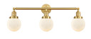 Bathroom Fixtures Three Lights by Innovations ( 405 | 205-SG-G201-6 Franklin Restoration ) 