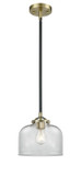 Mini Pendants Glass Down by Innovations ( 405 | 284-1S-BAB-G72-LED Nouveau ) 