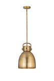 Mini Pendants Metal Shade by Innovations ( 405 | 410-1SM-BB-M412-10BB Downtown Urban ) 