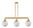 Linear/Island 3 Light Bar by Innovations ( 405 | 213-SG-G202-8-LED Franklin Restoration ) 