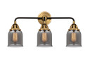 Bathroom Fixtures Three Lights by Innovations ( 405 | 288-3W-BAB-G53-LED Nouveau 2 ) 