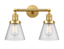 Bathroom Fixtures Two Lights by Innovations ( 405 | 208-SG-G64-LED Franklin Restoration ) 