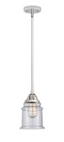 Mini Pendants Glass Down by Innovations ( 405 | 288-1S-PC-G184-LED Nouveau 2 ) 