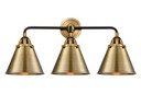 Bathroom Fixtures Three Lights by Innovations ( 405 | 288-3W-BAB-M13-AB Nouveau 2 ) 