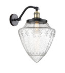Sconces Single Glass by Innovations ( 405 | 515-1W-BAB-G664-12-LED Franklin Restoration ) 
