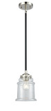 Mini Pendants Glass Down by Innovations ( 405 | 284-1S-BPN-G182-LED Nouveau ) 