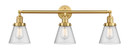 Bathroom Fixtures Three Lights by Innovations ( 405 | 205-SG-G64-LED Franklin Restoration ) 