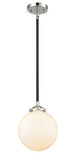 Mini Pendants Glass Down by Innovations ( 405 | 284-1S-BPN-G201-8-LED Nouveau ) 