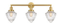Bathroom Fixtures Three Lights by Innovations ( 405 | 205-SG-G664-7-LED Franklin Restoration ) 