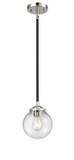 Mini Pendants Glass Down by Innovations ( 405 | 284-1S-BPN-G202-6 Nouveau ) 