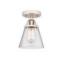 Semi-Flush Mts. Cage by Innovations ( 405 | 288-1C-PN-G64 Nouveau 2 ) 