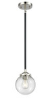 Mini Pendants Glass Down by Innovations ( 405 | 284-1S-BPN-G202-6-LED Nouveau ) 