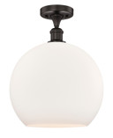 Semi-Flush Mts. Glass Down by Innovations ( 405 | 616-1F-OB-G121-14 Edison ) 