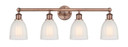 Bathroom Fixtures Four Lights by Innovations ( 405 | 616-4W-AC-G441 Edison ) 