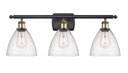 Bathroom Fixtures Three Lights by Innovations ( 405 | 516-3W-BAB-GBD-754-LED Ballston ) 
