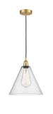 Pendants Glass Down by Innovations ( 405 | 616-1P-SG-GBC-124 Edison ) 