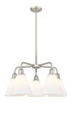 Mid. Chandeliers Glass Down by Innovations ( 405 | 516-5CR-SN-GBC-81 Ballston ) 