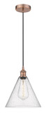 Mini Pendants Glass Down by Innovations ( 405 | 616-1P-AC-GBC-124 Edison ) 