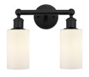 Bathroom Fixtures Two Lights by Innovations ( 405 | 616-2W-BK-G801 Edison ) 