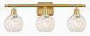 Bathroom Fixtures Three Lights by Innovations ( 405 | 516-3W-SG-G1216-6WM Ballston ) 