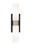 Bathroom Fixtures Cylindrical / Linear by Innovations ( 405 | 617-2W-BAB-G617-8WH Downtown Urban ) 