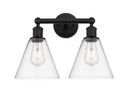 Bathroom Fixtures Two Lights by Innovations ( 405 | 616-2W-BK-GBC-82 Edison ) 