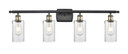 Bathroom Fixtures Four Lights by Innovations ( 405 | 516-4W-BAB-G804 Ballston ) 