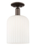 Semi-Flush Mts. Glass Down by Innovations ( 405 | 716-1C-OB-G559-8GWH Arcadia ) 