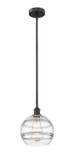 Mini Pendants Glass Down by Innovations ( 405 | 616-1S-BK-G556-10CL Edison ) 