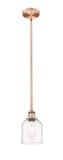 Mini Pendants Glass Down by Innovations ( 405 | 616-1S-AC-G558-6CL Edison ) 